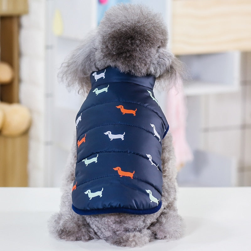 Warm Puffer Jacket for Pets | Cozy Winter Outerwear for Dogs and Cats