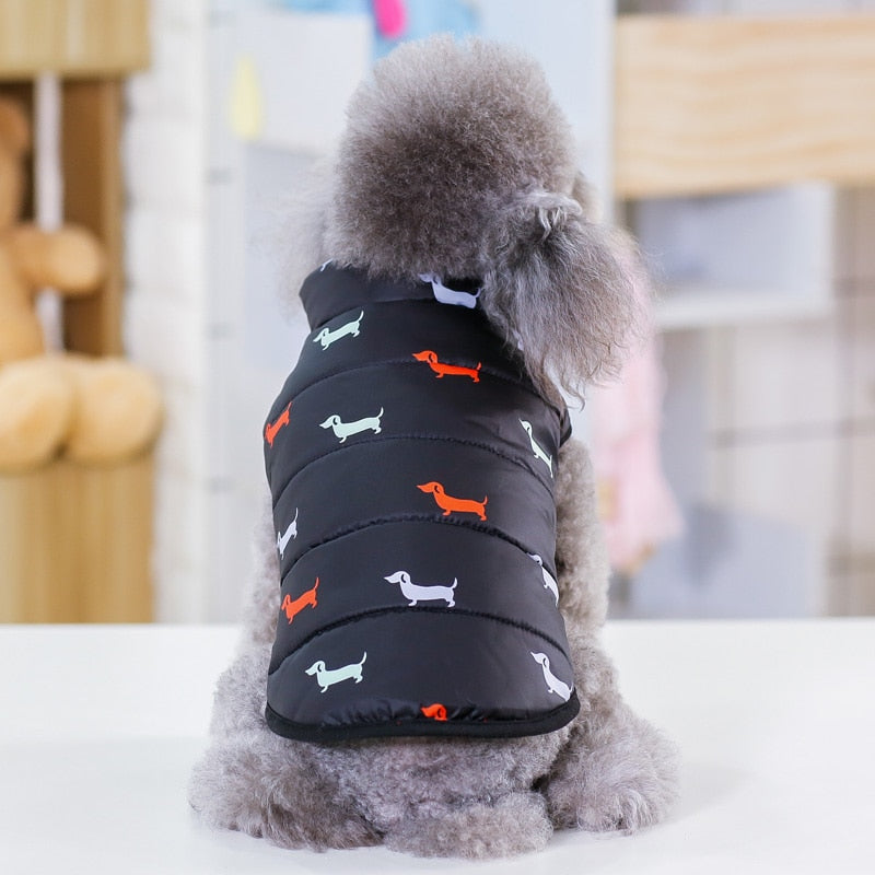 Warm Puffer Jacket for Pets | Cozy Winter Outerwear for Dogs and Cats