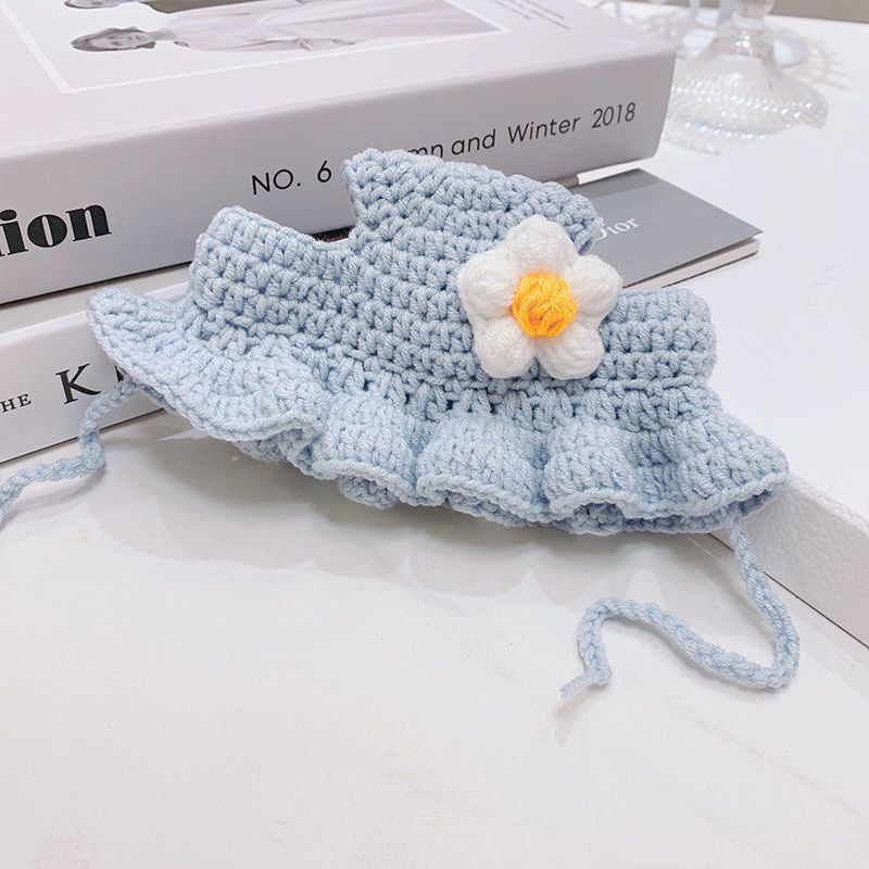 Adorable Pet Knitted Hats with Adjustable Straps | Shop Now!
