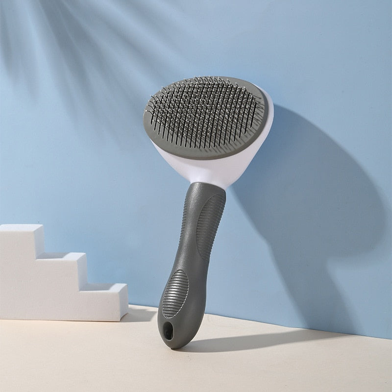 Top-Quality Stainless Steel Pet Comb for Dog & Cat Hair Removal | Pet Grooming Essentials