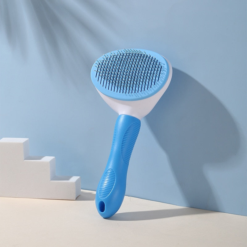 Top-Quality Stainless Steel Pet Comb for Dog & Cat Hair Removal | Pet Grooming Essentials
