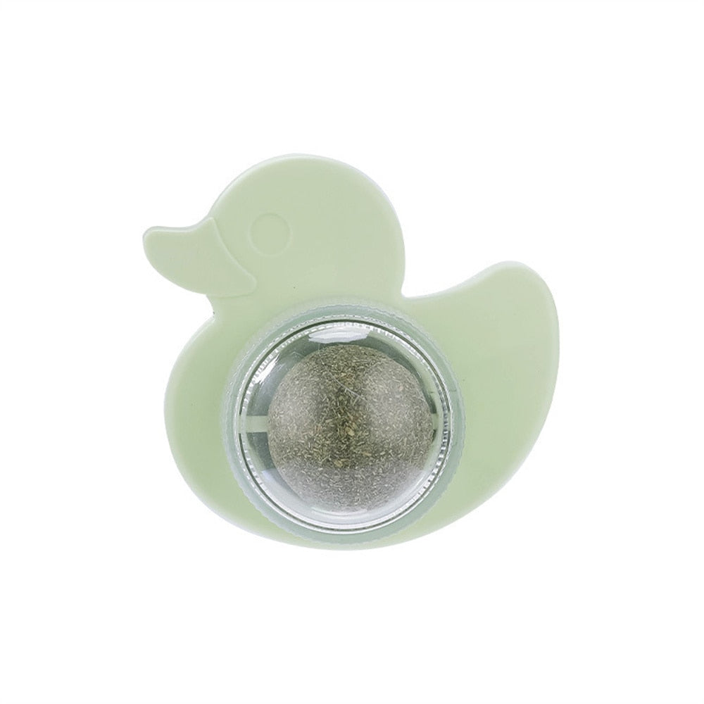 Catnip Mint Ball Rotation | Interactive Cat Toy with Catnip Mint Flavor
