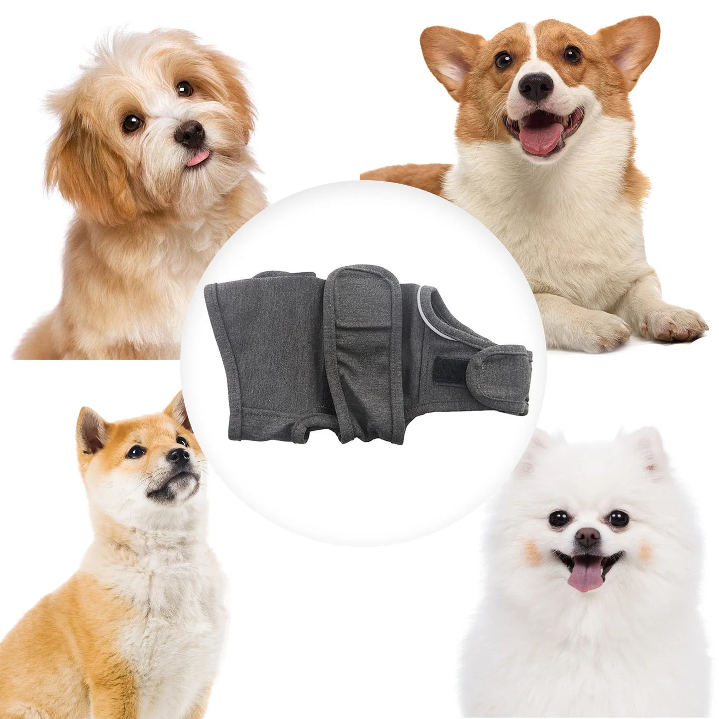 Classic Pet Anxiety Jacket - Breathable Calming Vest for Pets | Soothing Stress Relief