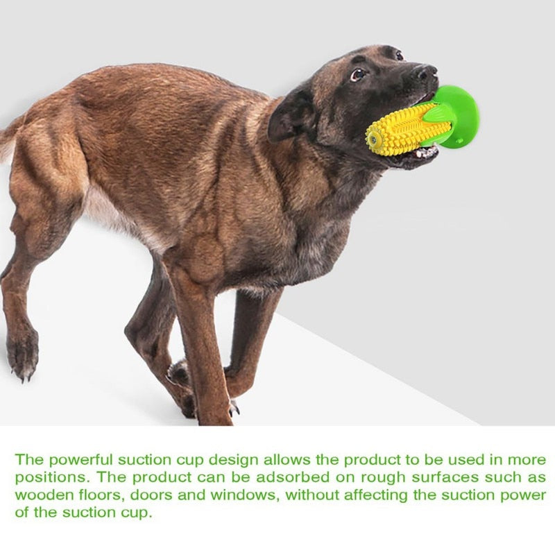 Dog Toys Corn Shaped Molars Bite Resistant Cleaning Teeth Toy | Interactive Chew Toy for Dogs