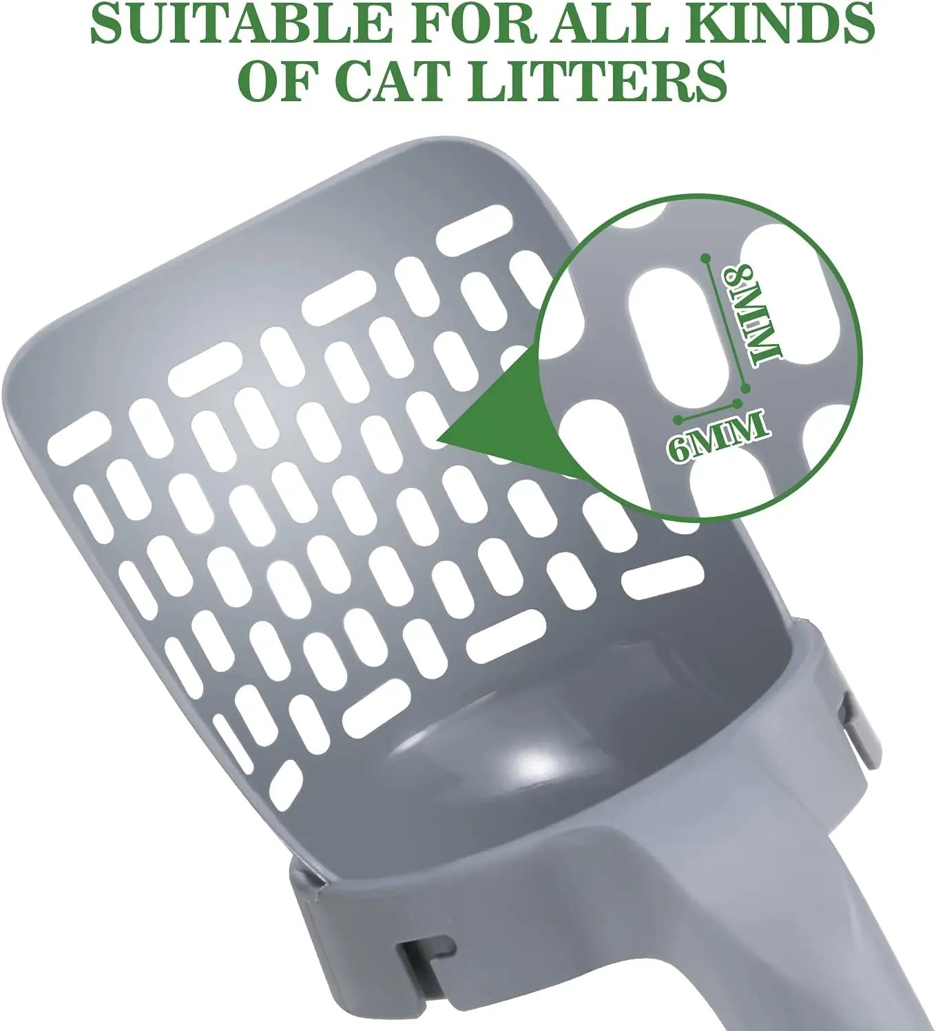 Efficient Cat Litter Shovel Scoop Kit: Refillable Bag for Pet Filter - Keep Your Space Fresh and Clean