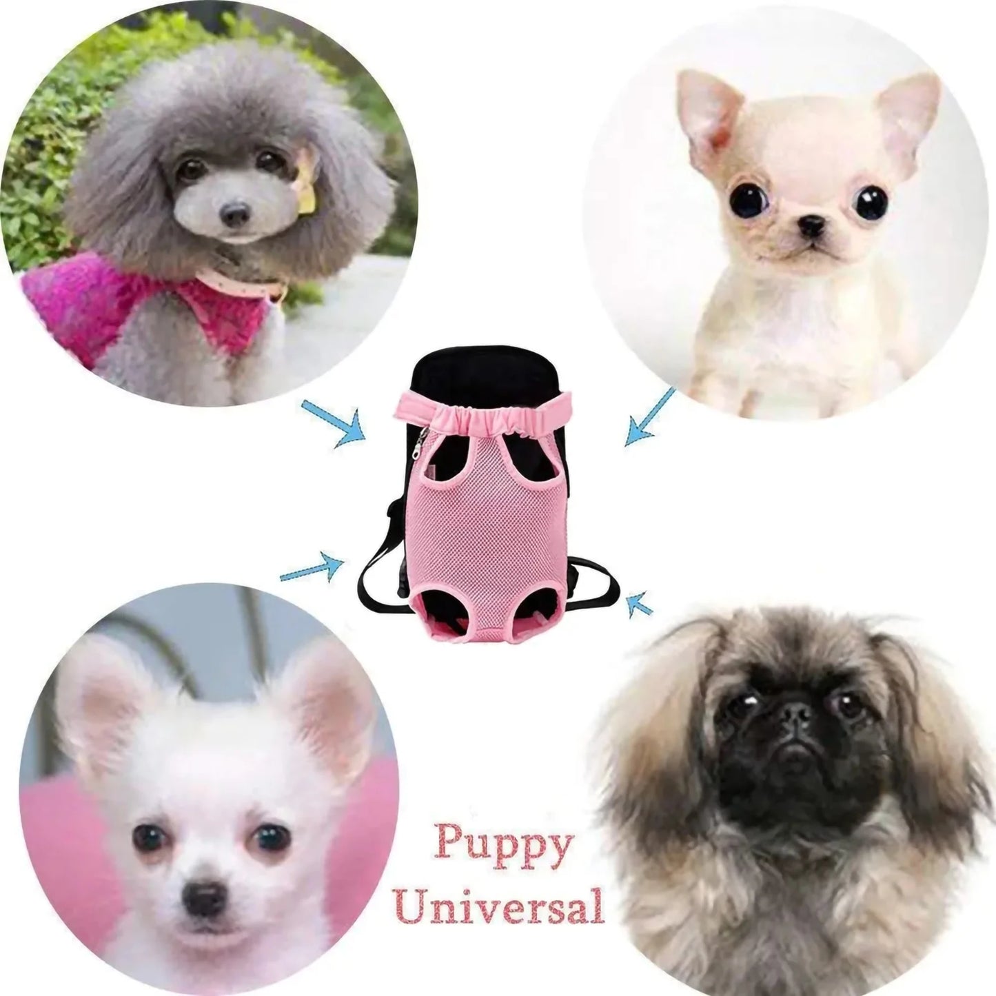 Breathable Pet Carrier Backpack for Dogs and Cats